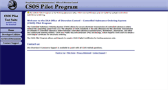 Desktop Screenshot of diversiontest.usdoj.gov